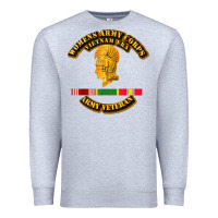 Heather Grey Womens Army Corps Vietnam Era Veteran Mother Day Gift Premium Sweatshirt - trangStudio