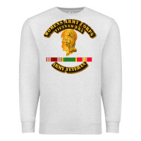 Oatmeal Heather Womens Army Corps Vietnam Era Veteran Mother Day Gift Premium Sweatshirt - trangStudio