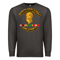 Smoke Womens Army Corps Vietnam Era Veteran Mother Day Gift Premium Sweatshirt - trangStudio