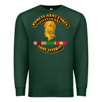 Sports Green Womens Army Corps Vietnam Era Veteran Mother Day Gift Premium Sweatshirt - trangStudio