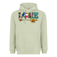 Matcha love texas serape cowhide cactus and sunflowers Heavyweight Hoodie - Artiststas