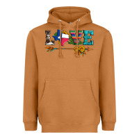 Meerkat love texas serape cowhide cactus and sunflowers Heavyweight Hoodie - Artiststas