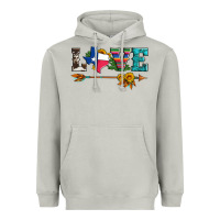 Moon Dust love texas serape cowhide cactus and sunflowers Heavyweight Hoodie - Artiststas