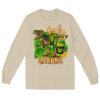 Mushroom St. Patrick's day lucky Saurus Long Sleeve Tee - HowdyJamesFarm