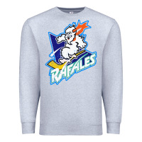 Heather Grey Quebec Rafales Premium Sweatshirt - PixelFlow