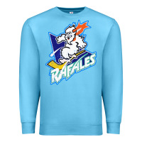 Ocean Blue Quebec Rafales Premium Sweatshirt - PixelFlow