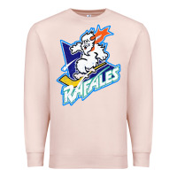 Pale Pink Quebec Rafales Premium Sweatshirt - PixelFlow