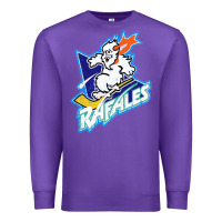 Purple Quebec Rafales Premium Sweatshirt - PixelFlow
