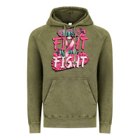 Vintage Olive her fight is our fight Vintage Hoodie - CowGirlArtShop