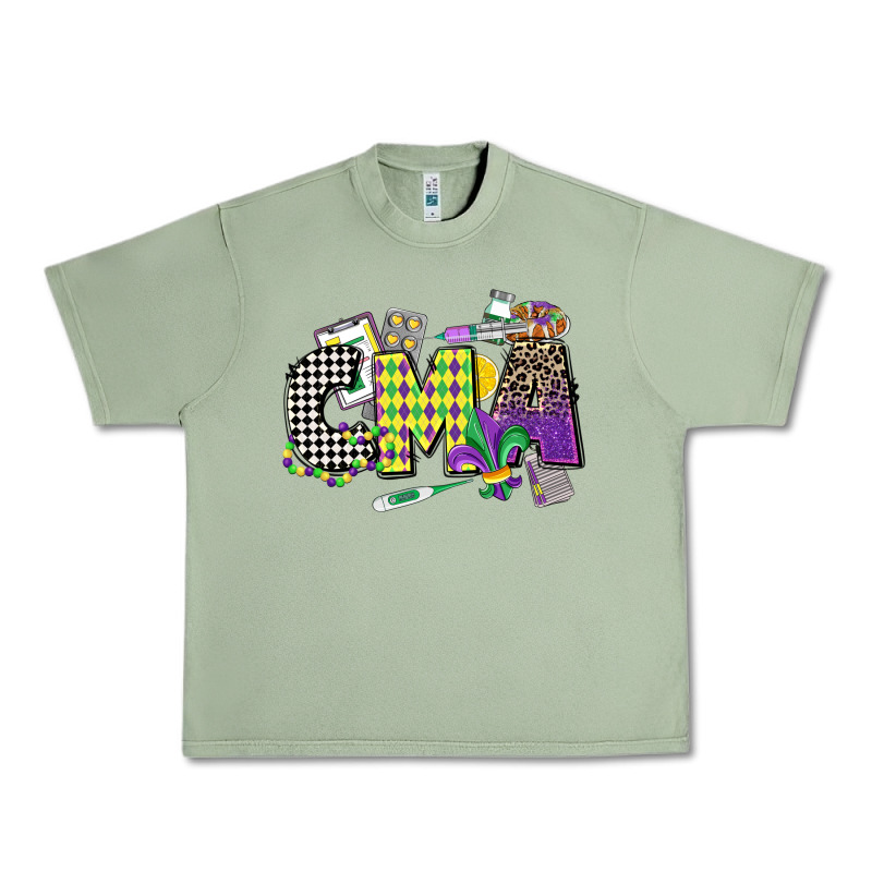 Cma Mardi Gras Certified Medical Assistant Urban Heavy Tee by CowGirlArtShop | Teevron