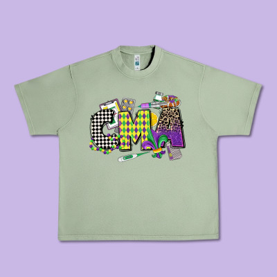 Cma Mardi Gras Certified Medical Assistant Urban Heavy Tee Designed By Cowgirlartshop