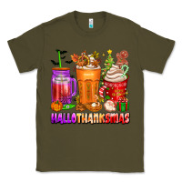 Army Green hallothanksmas coffee cups Classic Tee - texasbilliewilder