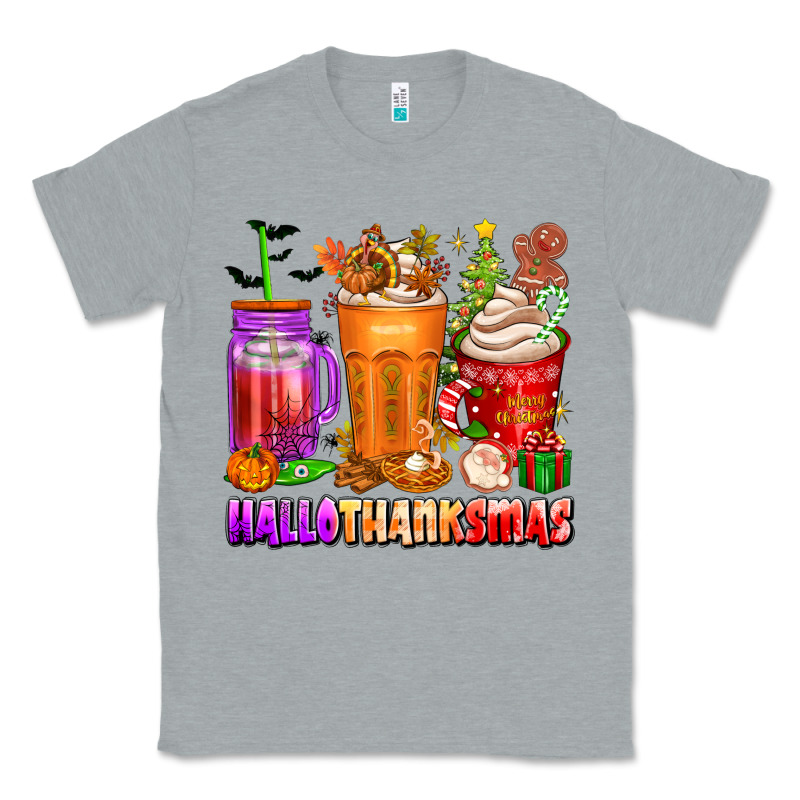 Hallothanksmas Coffee Cups Classic Tee by texasbilliewilder | Teevron