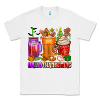 White hallothanksmas coffee cups Classic Tee - texasbilliewilder