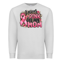 Dove Grey i wear pink for my mom Premium Sweatshirt - BarkalooDesign