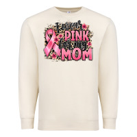 I Wear Pink For My Mom Premium Sweatshirt | Teevron