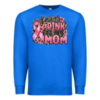 True Royal i wear pink for my mom Premium Sweatshirt - BarkalooDesign