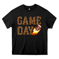 Black game day football Heavy Core Tee - JahusDesignShop