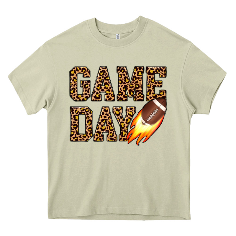 Game Day Football Heavy Core Tee by JahusDesignShop | Teevron