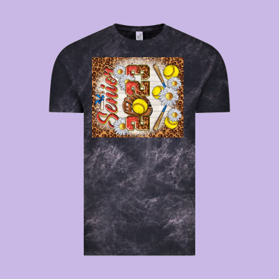 Senior 2023 Softball Vintage Tee Designed By Tumblerdesignbyshophia