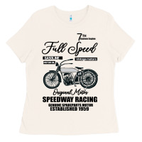 Bone Speedway Racing Full Speed Pin Ladies Tee - Bettercallsaul