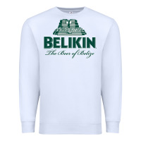 White Belikin Beer Premium Sweatshirt - trangStudio