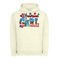 Pigment Pistachio all american girl Urban Hoodie - AdoDesignShop