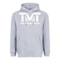 Heather Grey the money team racing Heavyweight Hoodie - InspiraDesign