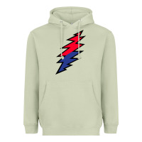 Matcha Lazy Lightning Bolt Heavyweight Hoodie - InspiraDesign