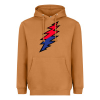 Meerkat Lazy Lightning Bolt Heavyweight Hoodie - InspiraDesign