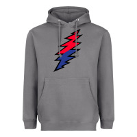 Storm Lazy Lightning Bolt Heavyweight Hoodie - InspiraDesign