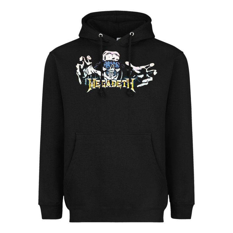 Megadeath Caught Heavyweight Hoodie by InspiraDesign | Teevron