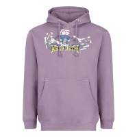 Lavender Megadeath caught Heavyweight Hoodie - InspiraDesign