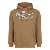 Toasted Coconut Megadeath caught Heavyweight Hoodie - InspiraDesign