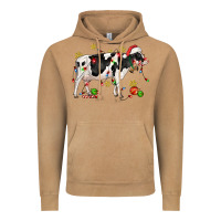 Vintage Camel christmas holstein cow Vintage Hoodie - CowGirlArtShop