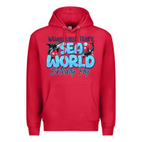 Cardinal Whale Hello There Sea World Birthday Boy Premium Hoodie - CowhideDigitalArt