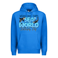 True Royal Whale Hello There Sea World Birthday Boy Premium Hoodie - CowhideDigitalArt