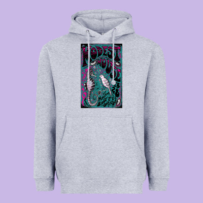 Modest Mouse Heavyweight Hoodie Designed By Inspiradesign