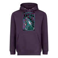 Plum Modest Mouse Heavyweight Hoodie - InspiraDesign