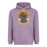 Lavender funny retro sunset eff you see kay why oh you cat lovers t shirt Heavyweight Hoodie - ArtChic