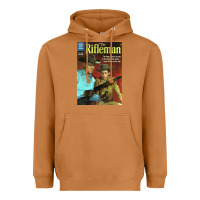 Meerkat The Rifleman Retro Western Heavyweight Hoodie - ArtChic