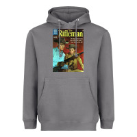 Storm The Rifleman Retro Western Heavyweight Hoodie - ArtChic
