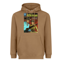 Toasted Coconut The Rifleman Retro Western Heavyweight Hoodie - ArtChic