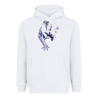 White sadako 1 Heavyweight Hoodie - ArtChic