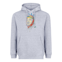 Heather Grey animated bobby lee tiger belly Heavyweight Hoodie - ArtChic