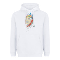 White animated bobby lee tiger belly Heavyweight Hoodie - ArtChic