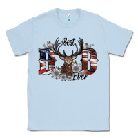 Dusty Blue best dad ever Classic Tee - SublimationCraftShop
