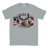Heather Grey best dad ever Classic Tee - SublimationCraftShop