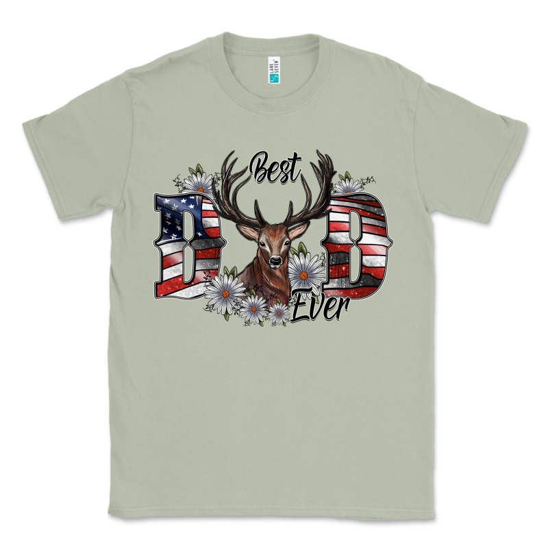 Best Dad Ever Classic Tee by SublimationCraftShop | Teevron