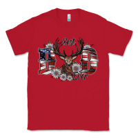 Red best dad ever Classic Tee - SublimationCraftShop